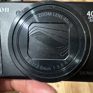 Canon PowerShot SX740 HS 20.3MP Compact Digital Camera – Black